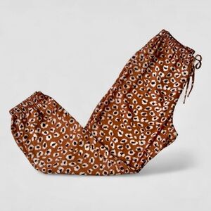 Karlie Leopard Print Joggers. Women’s Size Small